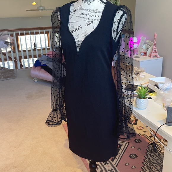 Black Cocktail Dress - Picture 9 of 9